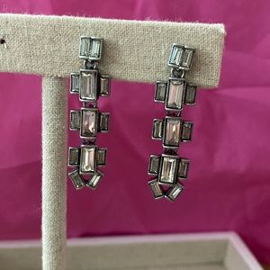 Stella & Dot Hatley rhinestone earrings